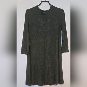 💥4 for $30💥 Eclipse Long Sleeve Green Knit Tunic  size LG